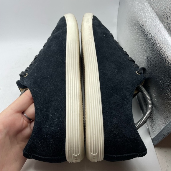 Cole Haan Grand OS Crosscourt II women’s Black Suede Sneakers size 10.5 B - Picture 8 of 9